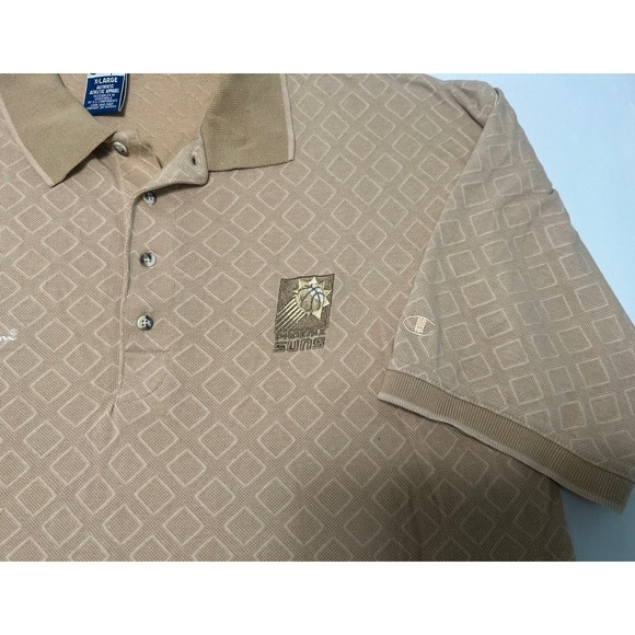 Vintage Champion Phoenix Suns Polo‎ Men's XL Authentic Athletic Apparel 90's - Picture 5 of 8